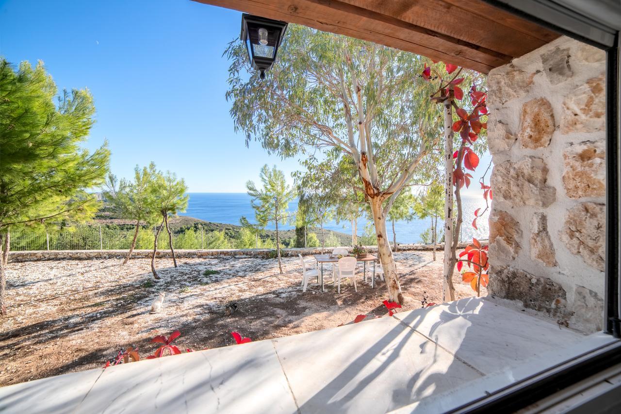 Вилла Lithahiro Stone House Agalas Экстерьер фото