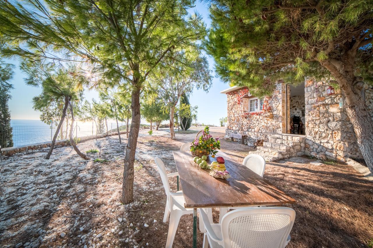 Вилла Lithahiro Stone House Agalas Экстерьер фото